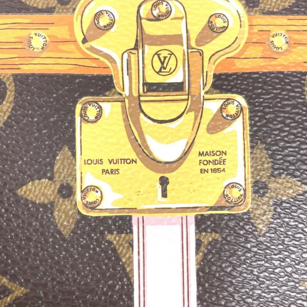 LOUIS VUITTON Brown Monogram Canvas Pochette Shoulder Bag
